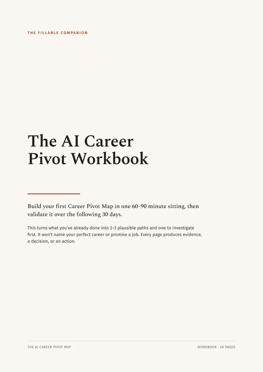 Workbook cover page